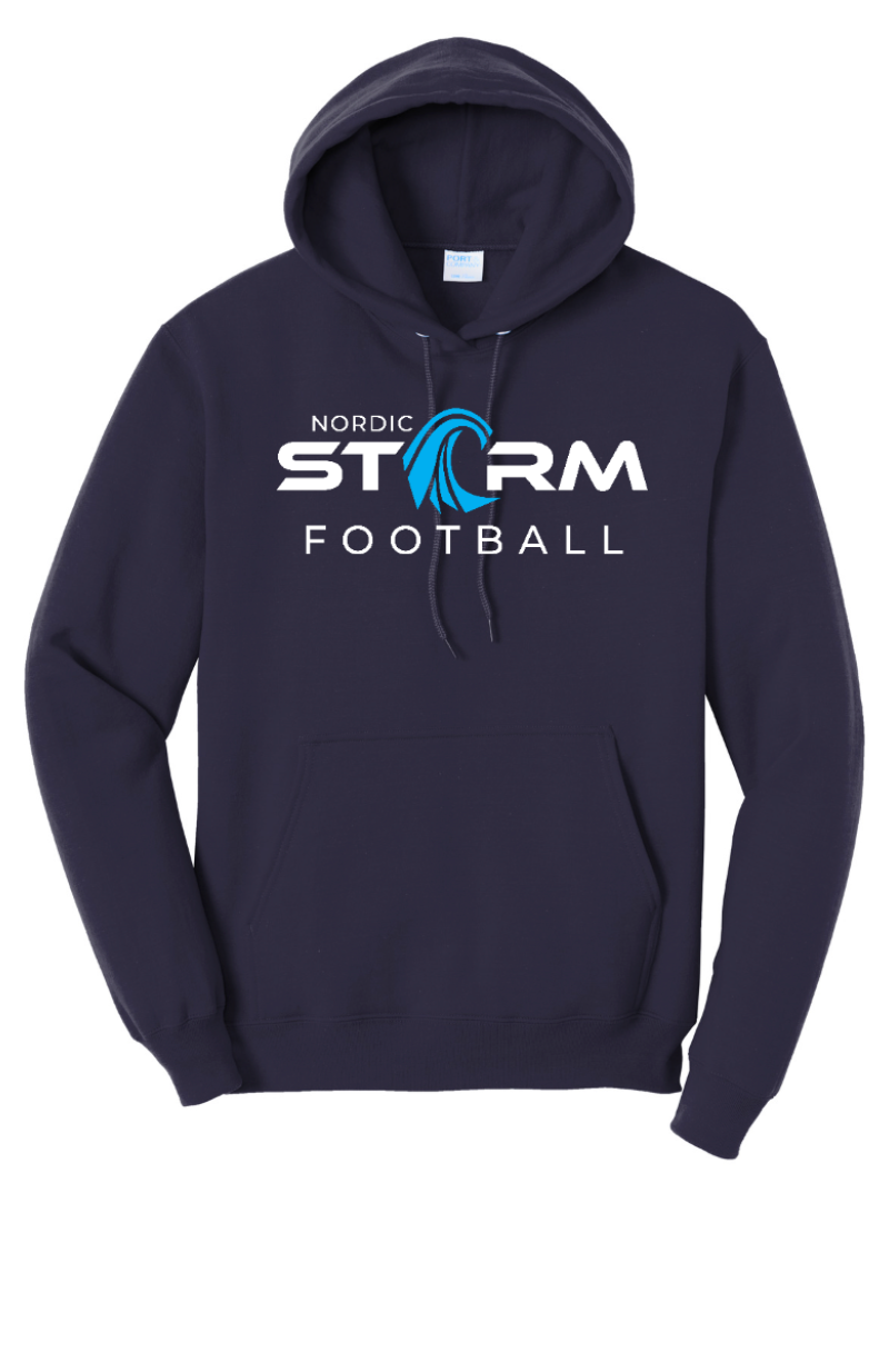 Nordic Storm Hoodie - Navy - Big Logo
