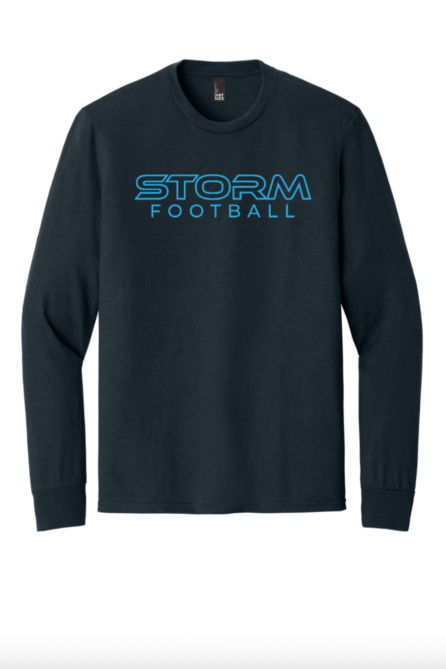 Storm Football Long Sleeve Shirt - Navy
